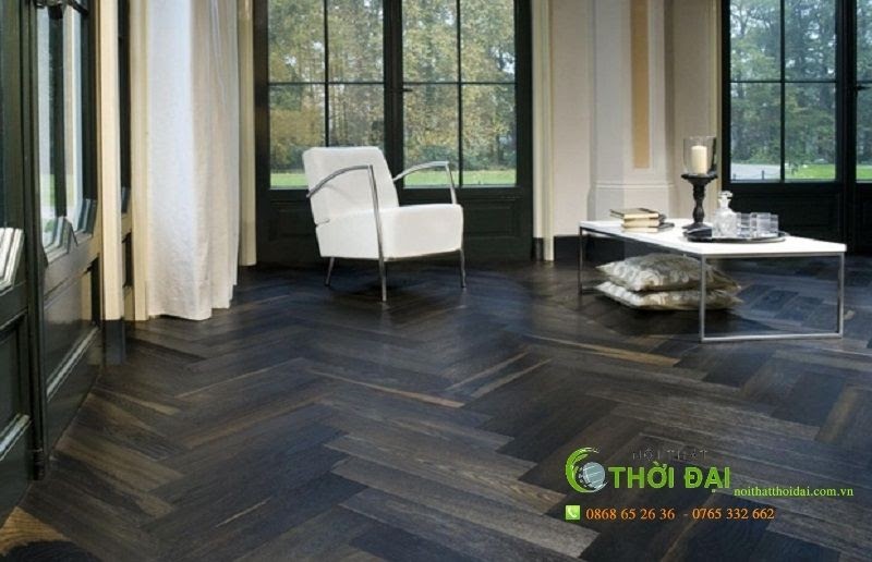 Sàn gỗ “biến hóa” không gian theo nhiều phong cách khác nhau