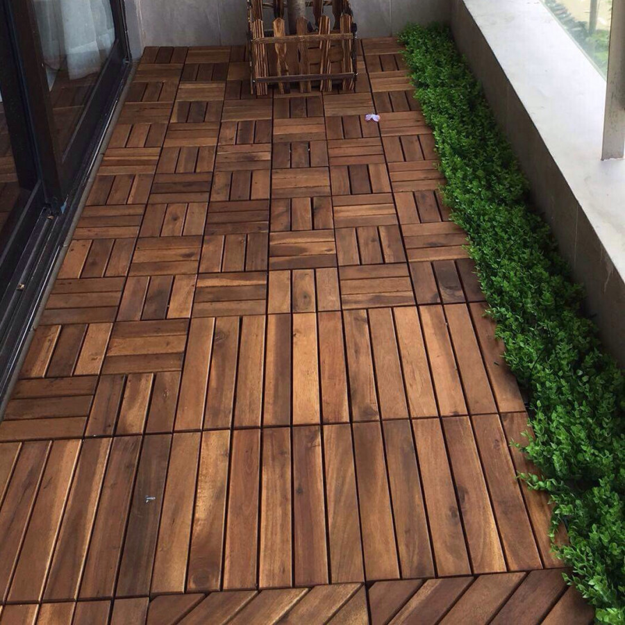 Sàn gỗ tự nhiên lót sàn